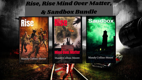 Rise, Rise Mind Over Matter, & Sandbox by Mandy Collins-Moore Bundle(Paperback, Hardcover, & Large Print)